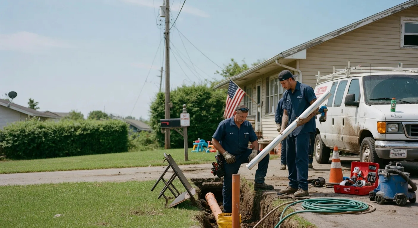 Sewer Line Inspection in Sulphur, OK